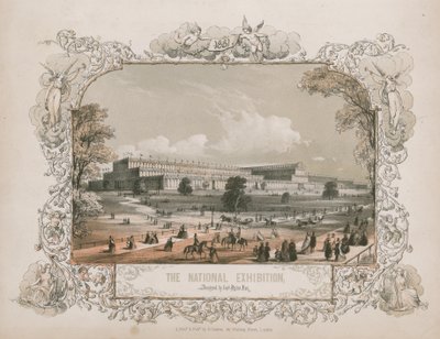 Palácio de cristal, Hyde Park, Londres de English School