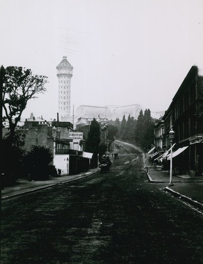 Palácio de Cristal, Sydenham, Londres; fotografia de English School