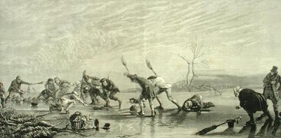 Curling in c.1880, de 