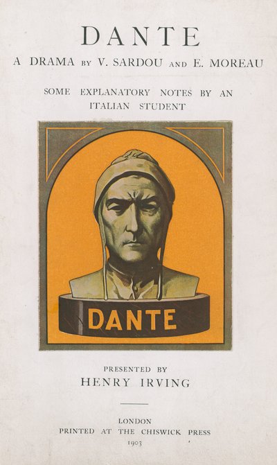 Dante A Drama de V Sardou e E Moreau, algumas notas explicativas de um estudante italiano de English School