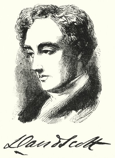 David Scott, RSA (gravura) de English School