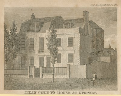 Dean Colets House na Stepney de English School