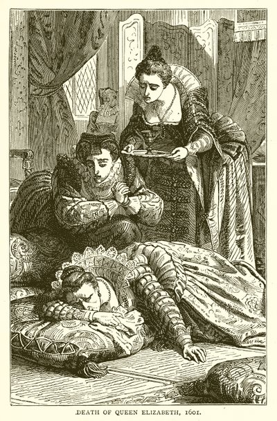 Morte da rainha Elizabeth, 1601 de English School