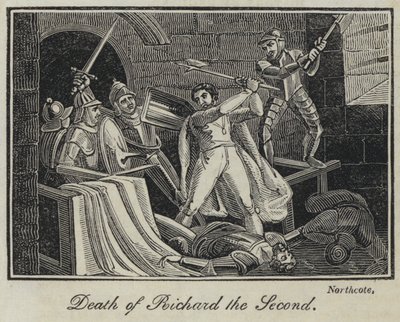 Morte de Ricardo II (gravura) de English School