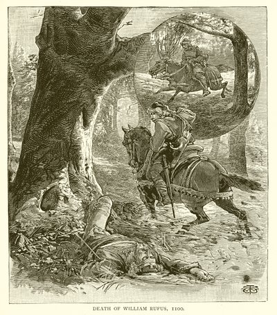 Morte de William Rufus, 1100 de English School