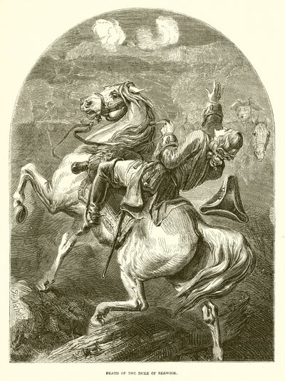 Morte do duque de Berwick de English School