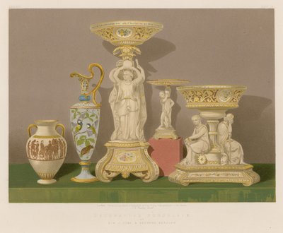 Porcelana decorativa por Sir J Duke e sobrinhos, Burslem de English School