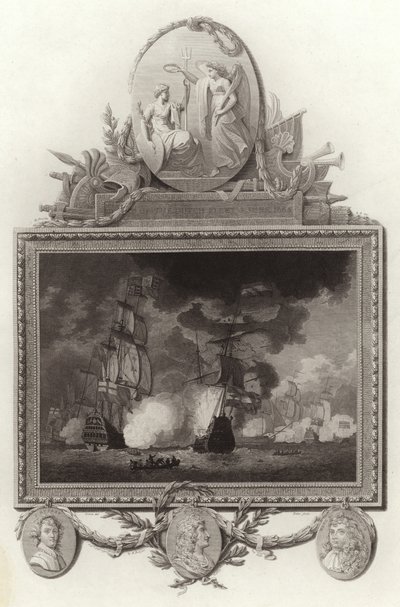 Derrota da Frota Holandesa, 3 de junho de 1665 de English School