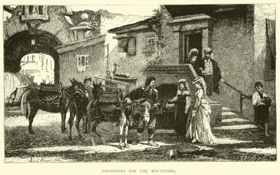 Partida para as montanhas de English School