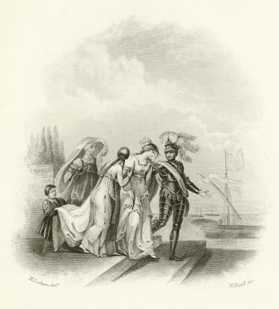 Partida de Richard I de Chipre de English School
