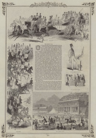 Derby Day (gravura) de English School