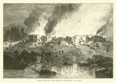 Destruição do assentamento Pequot de English School