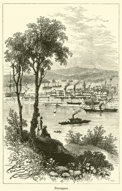 Devonport (gravura) de English School