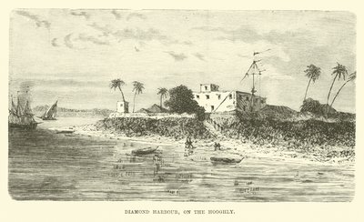 Porto do diamante, no Hooghly de English School