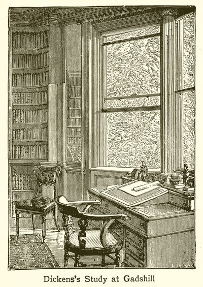 Estudo de Dickens em Gadshill de English School