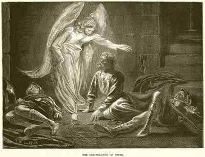 Libertação do apóstolo Pedro, por um anjo do Senhor, da prisão do rei Herodes de English School