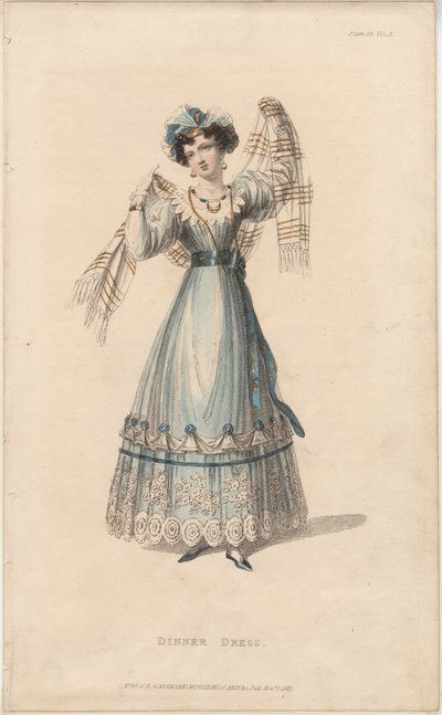 Vestido de baile de jantar de English School