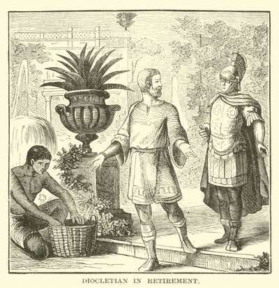 Diocleciano em aposentadoria de English School