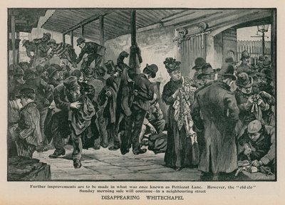 Whitechapel Desaparecendo: Outras melhorias devem ser feitas para o que já foi conhecido como Petticoat Lane de English School