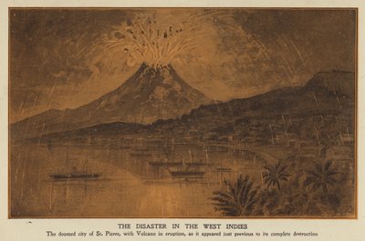 Erupção desastrosa do Monte Pelee, Martinica de English School