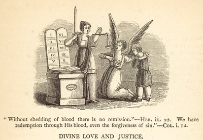 Amor Divino e Justiça (gravura) de English School