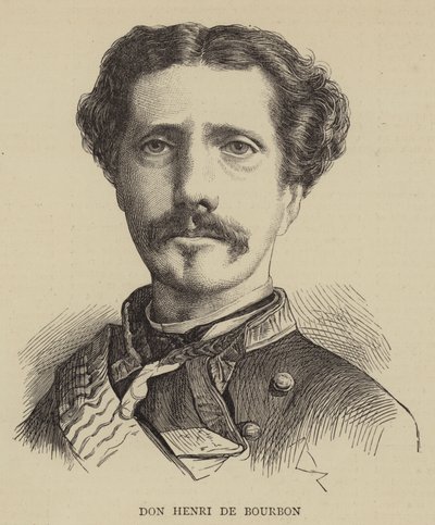 Don Henri de Bourbon (gravura) de English School