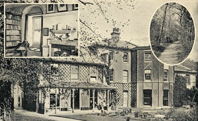 Down House, Downe, casa de Charles Darwin (1809-82) de 1842 de English School