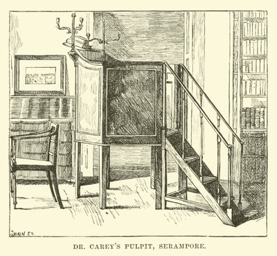 Dr. Careys Pulpit, Serampore de English School