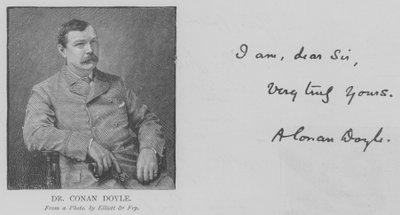 Dr Conan Doyle (gravura) de English School
