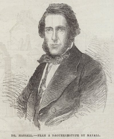 Dr. Hassall (gravura) de English School