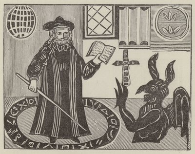 Dr. John Faustus (gravura) de English School