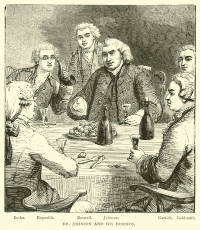 Dr. Johnson e seus amigos de English School