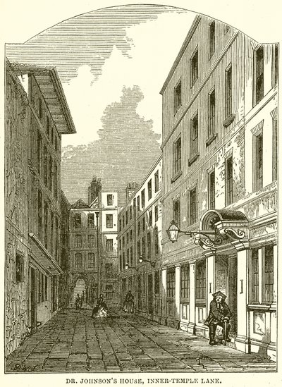 Casa do Dr. Johnsons, Inner-Temple Lane de English School
