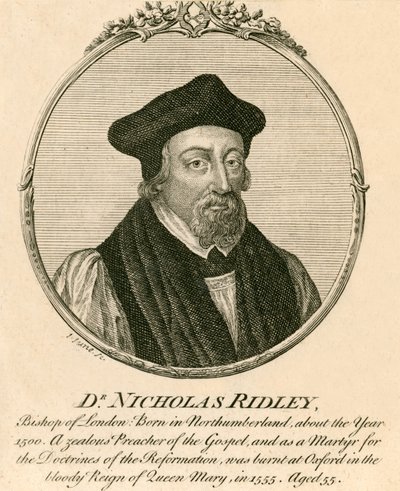 Dr. Nicholas Ridley de English School