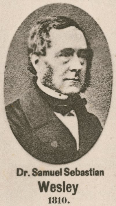 Dr. Samuel Sebastian Wesley (gravura) de English School