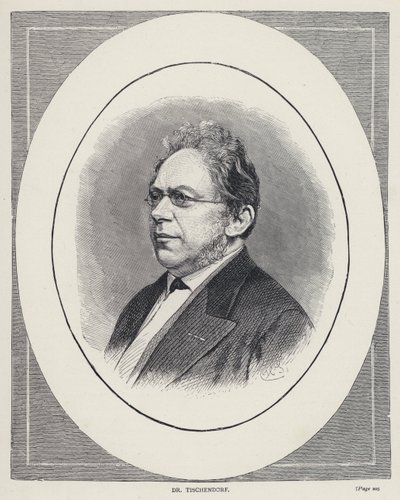 Dr. Tischendorf (gravura) de English School