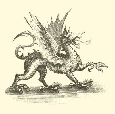 Dragão (gravura) de English School