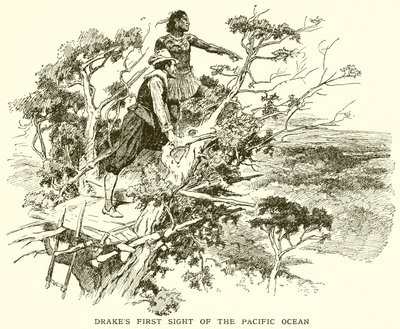 Drakes Primeira Visão do Oceano Pacífico de English School