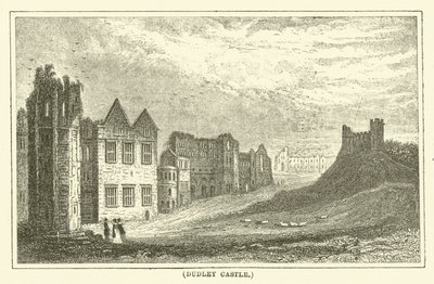 Castelo de Dudley (gravura) de English School