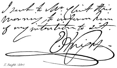 E. Knight (Ator) de English School