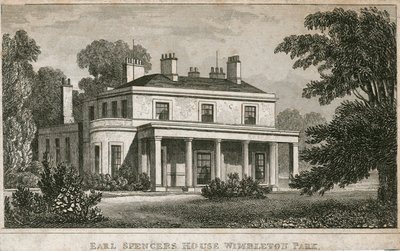 Earl Spencers House, Parque Wimbledon de English School