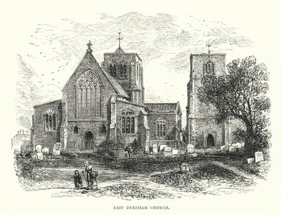 Igreja de East Dereham (gravura) de English School