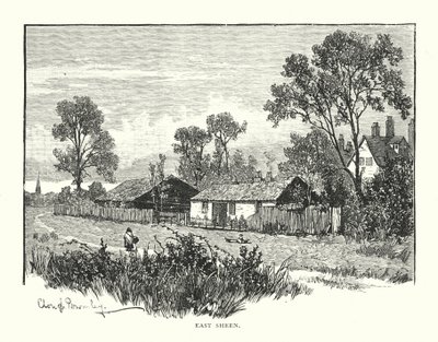 East Sheen (gravura) de English School
