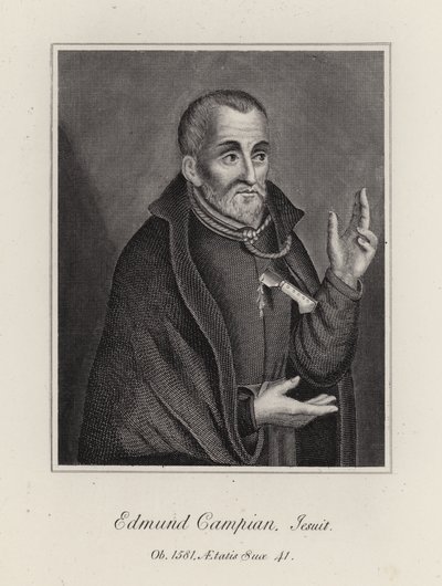 Edmund Campian (gravura) de English School