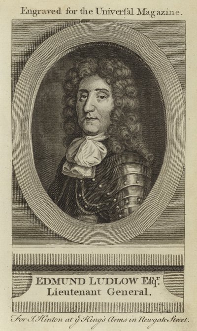 Edmund Ludlow Esquire, tenente-general de English School