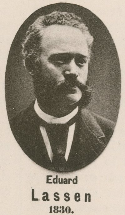 Eduard Lassen (gravura) de English School