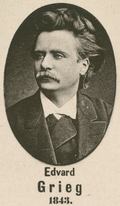 Edvard Grieg (gravura) de English School