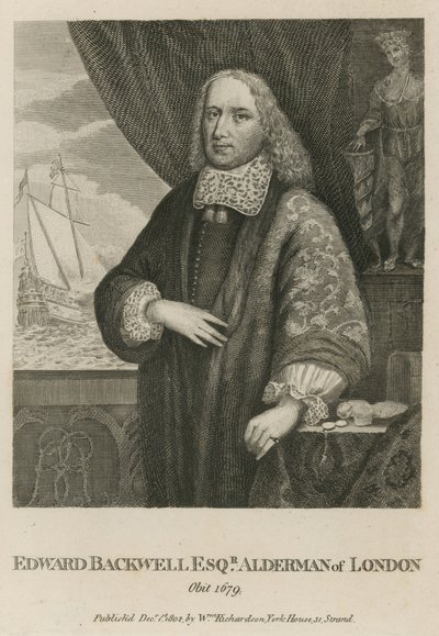 Edward Backwell, vereador de Londres de English School