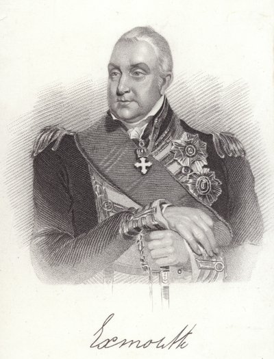 Edward Pellew, 1º Visconde Exmouth, almirante britânico de English School
