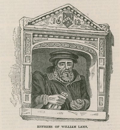 Efígies de William Lamb de English School